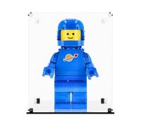 Display Case Compatible with LEGO 40921 Up-Scaled Blue Astronaut Minifigure - Display Case, (Clear Back Panel)