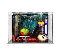Display Case compatible with Lego 43227 Villain Icons, (Print 1 Back Panel)