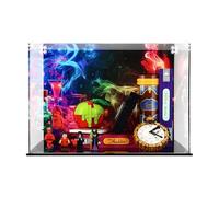 Display Case compatible with Lego 43227 Villain Icons, (Print 2 Back Panel)