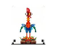 Display Case compatible with LEGO 43272 Heihei, (Clear Back Panel)