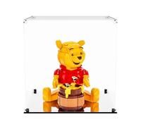 Display Case Compatible with LEGO 43300 Winnie the Pooh - Display Case, (Clear Back Panel)