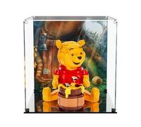 Display Case Compatible with LEGO 43300 Winnie the Pooh - Display Case, (Printed Back Panel)