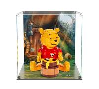 Display Case Compatible with LEGO 43300 Winnie the Pooh - Display Case, (Special Edition (Printed Back and Base Panel)