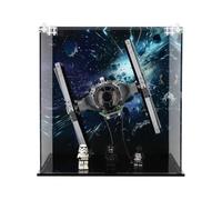 Display Case compatible with Lego 75300 Imperial TIE Fighter, (Print 1 Back Panel)