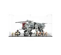 Display Case compatible with Lego 75337 Star Wars AT-ET Walker, (Clear Back Panel)