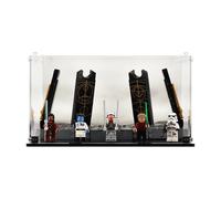 Display Case compatible with Lego 75385 Ahsoka Tano's Duel on Peride - (Printed back panel)
