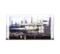 Display Case compatible with LEGO 75399 Rebel U-Wing Starfighter, (Printed Back Panel)