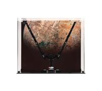 Display Case compatible with LEGO 75406 Kylo Ren's Command Shuttle, (Printed Back Panel)
