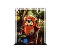 Display Case compatible with LEGO 75430 Wicket the Ewok, (Printed Back Panel)