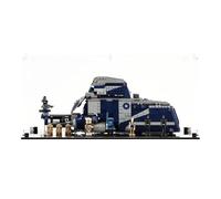 Display Case compatible with LEGO 75435 Battle of Felucia Separatist MTT, (Clear Back Panel)