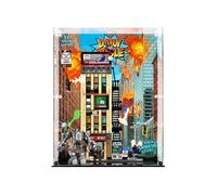 Display Case Compatible With Lego 76342 Spider-Man vs Mysterio: The Daily Bugle, (Printed 1 Back Panel)