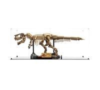 Display Case compatible with LEGO 76968 Dinosaur Fossils: Tyrannosaurus Rex, (Clear Back Panel)