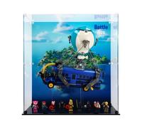 Display Case compatible with LEGO Fortnite 77073 Battle Bus