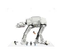 Display Case compatible with Lego Star Wars 75288 AT-AT, (Clear Back Panel)