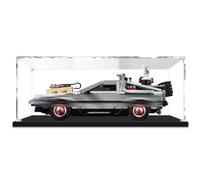 Display Case for #10300 Delorean DMC-12,Acrylic Display Case for Models Collectibles,Compatible with #10300 Delorean DMC(Display Case Only,No Model)(3mm)