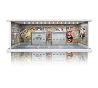 Display Case for Hot Wheels, 1/64 Garage Storage, Silent Scream