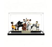 Display Case for LE*GO 21334 Jazz Quartet - Dustproof Transparent Acrylic Display Case for Toys and Collectibles (Mirror Finish -2mm)