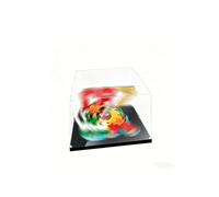 Display Case for LE-GO 43012 - Space-Saving, Dustproof Transparent Display Cabinet for Building Block Models and Collectibles (High-Resolution Stitching)