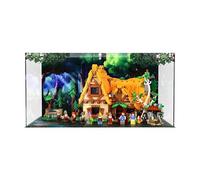 Display Case for Lego 43242 Snow White and the Seven Dwarfs' Cottage