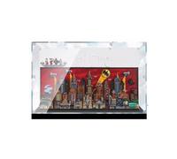 Display Case for Lego DC Batman: The Animated Series Gotham City, Dustproof Display Box Compatible with Lego 7627, Gift (Transparent A)