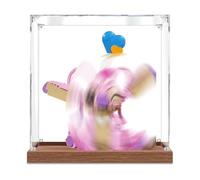 Display Case for LEGO Disney Angel (Set 43257) - Transparent, Dustproof Display Cover (Model Not Included). (A)
