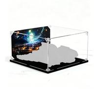 Display Case for LEGO Star Wars Ahsoka Tano's T-6 Jedi Shuttle (Set 75362) - Dustproof Transparent Display Cabinet / Acrylic Storage Box (Model Not Included)