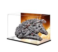 Display Case for Lego Star Wars Ultimate Millennium Falcon 75192, Dustproof, UV-Protected, Custom Fit Showcase, Gifts for Lego Lovers (Theme E)