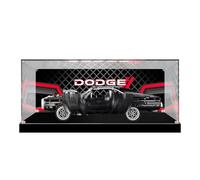 Display Case for LEGO Technic 42111 Dom's Dodge Charger - Transparent, Dustproof Display Cover (Model Not Included). (B)