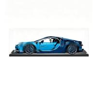 Display Case for LEGO Technic Bugatti Chiron 42083 Model - Transparent, Dustproof Display Cover (Model Not Included). (A)