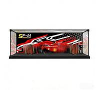 Display Case for LEGO Technic Ferrari SF-24 (42207) F1 Race Car Model - Transparent Display Cabinet - Ideal (Model Not Included)