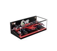 Display Case for Lego Technic Ferrari SF-24 F1 Car Model, Transparent Dustproof Display Box, Compatible with Lego 42207 Construction kit (Box Only)