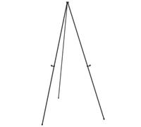 Display Easel Stand, Portable Folding Tripod Easel Floor Art Easel, Adjustable 160cm Tall Metal Poster Easel with Carry Bag, Collapsible Tripod Easel for Wedding Sign, Posters, Photographs Display