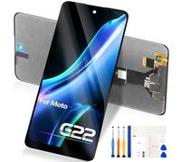 Display for Motorola Moto G22/E32/E32s LCD Screen Replacement for Moto G22 LCD Display for Moto E32 Touchscreen Digitizer Assembly Repair Kit XT2231-1 XT2231-2 (Black)