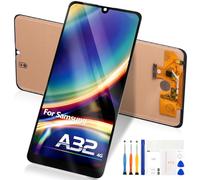 Display for Samsung Galaxy A32 4G LCD Screen Replacement for Samsung A32 4G A325 LCD Screen Touchscreen Digitizer Assembly Repair Kits SM-A325F SM-A325F/DS SM-A325M SM-A325N (Black)