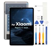 Display for Xiaomi Pad 5 LCD Display for Xiaomi Pad 5 11 Screen LCD Touchscreen Assembly with Repair Kit (Black, 11 Inches)