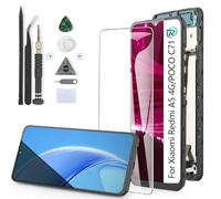 Display for Xiaomi Redmi A5 4G/Poco C71 LCD Screen Replacement Digitizer Touchscreen Mounted Replacement with Tools (Black with Rhamen)