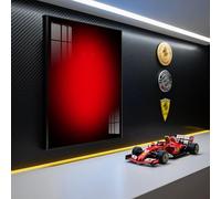 Display frame for Le*go 42207 Technic Ferrari SF-24 F1 Car Model , 80X50CM Display Board for Lego 42207 Car Wall Mount for Lego Enthusiasts (Classic Model)