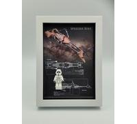 Display Frame for Star Wars LEGO 75532 Scout Trooper & Speeder Bike Minifigures