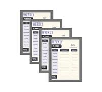 Display Genie Magnetic Document Holder - Magnetic Picture Poster Frame - Pack of 5 - Fold Back Panel - Durable PVC - Display Frame Ideal for Home or Office Display (A3, Silver)