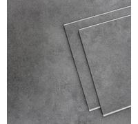 Display Guru Anti Slip, Waterproof, Fireproof 5mm with 2mm IXPE LVT SPC Vinyl Flooring Floor Planks Home Office Kitchen Bedroom Bathroom and Restaurants (Mayan Grey)