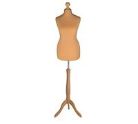Display Guru Tailor Dummy torso Female UK Size 14/16 Gold TRIPOD Gold
