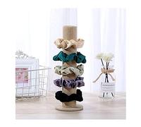 Display Holder,Vertical Tower Jewelry Bracelet Display Stand,Hair Band,Scrunchies,Bangle Holder Organizer,Bracelet Storage Rack (linen)