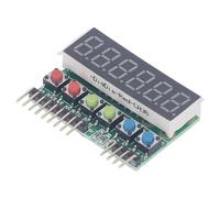 Display Module, DC 3.3V-5V TM1637 6 Digit Digital Tube Display Module for Timer