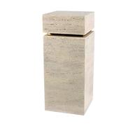 Display Pedestal Stand for Sculpture, Cube Pillar Holders, No Assembly Required, Ideal for Living Room and Exhibition Hall Decoration