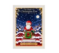 Display Photo Frame for Lego 40958 40874 40875 Christmas Collection (40874) | Can be hung on the wall or placed on a table Display Photo Frame Compatible with Lego 40958 Christmas Stockings and figurines