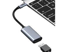 Display Port To HDTV Cable 4K30HZ Type-C - TH To HDTV Connector - Portable for Audio Television Monitor Cinema Home Class Travel Business Presentation