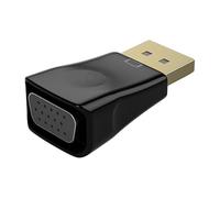 Display Port VGA Converter - HD Video Adapter, Universals Signal Connector | Stable Transmission Plug Design, Compact Audio Visual Accessory, Electronic Adapter Tool for Projectors TVs Laptops Tablets