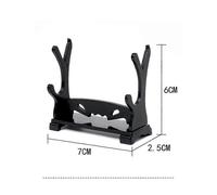 (Display rack 1, One size) 22cm Liquan God Spear Yue Fei Lance Ancient Metal Weapons Model Doll Equipment Accessories Home Decoration Handicraft Collection