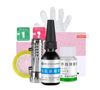 Display Repair Kit Scratch Remover UV Adhesive for Mobile Phone Display Fills Cracks Cracks Smartphone Tablet Smartwatch Makes Scratches Invisible for Repair Neither Disassembly Screen nor