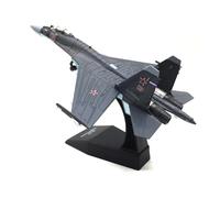 Display scale aircraft 1/100 For Russian Su-35 Fighter Simulation Model Miniature Metal Alloy Aircraft Holiday Party Gift Suitable for gift giving(Grey)